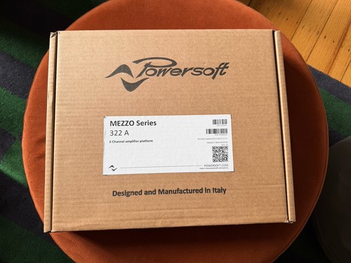 Powersoft mezzo 322 - powersoft, a