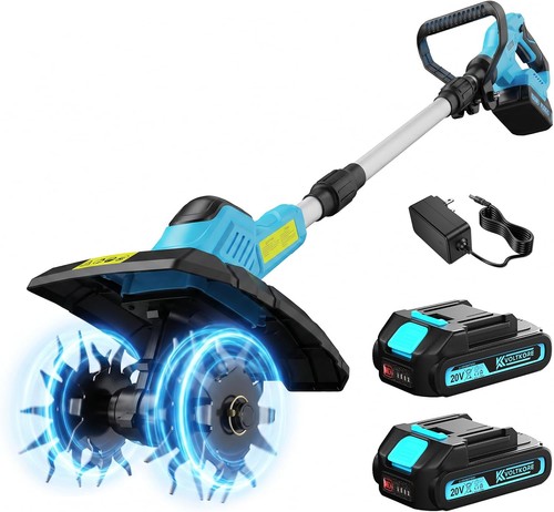 20v cordless tiller - 20v,